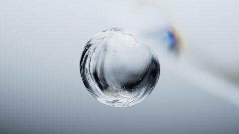 Glass Optics Science 3D CGI