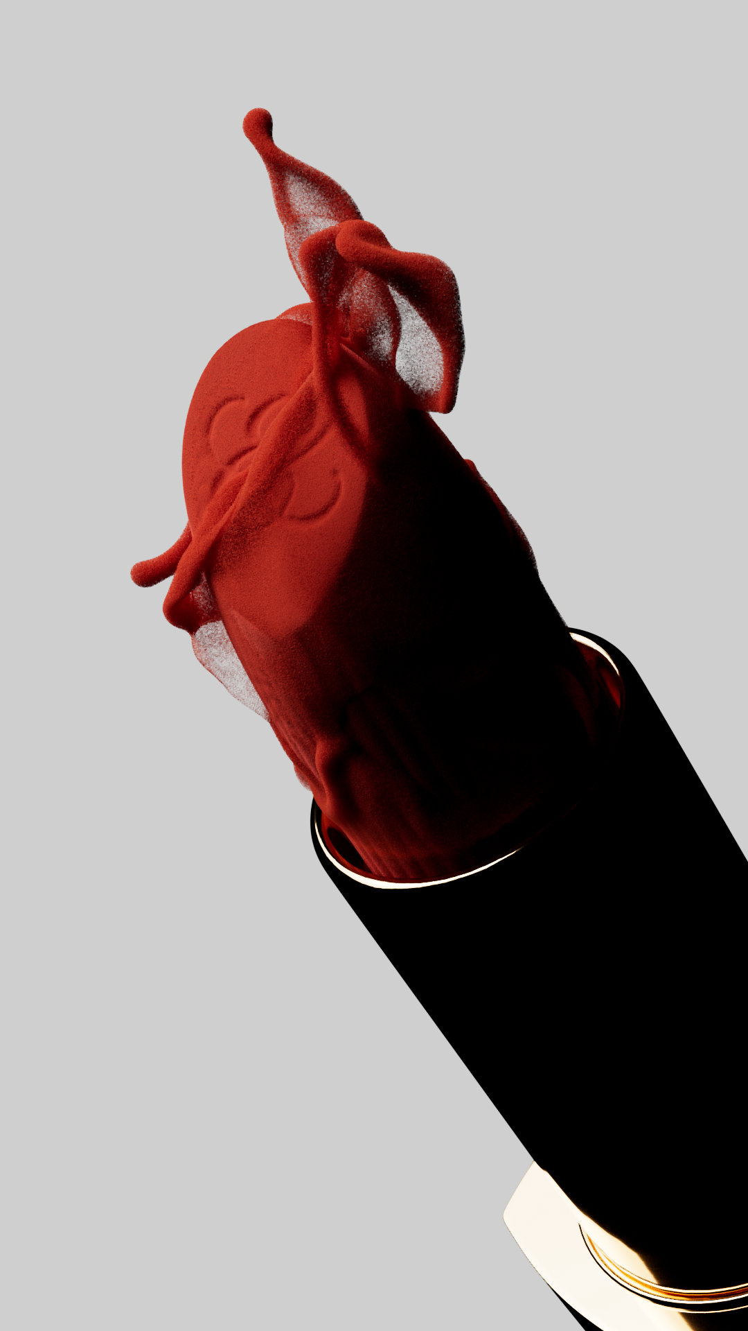 Skincare Makeup Lipstick 3D CGI