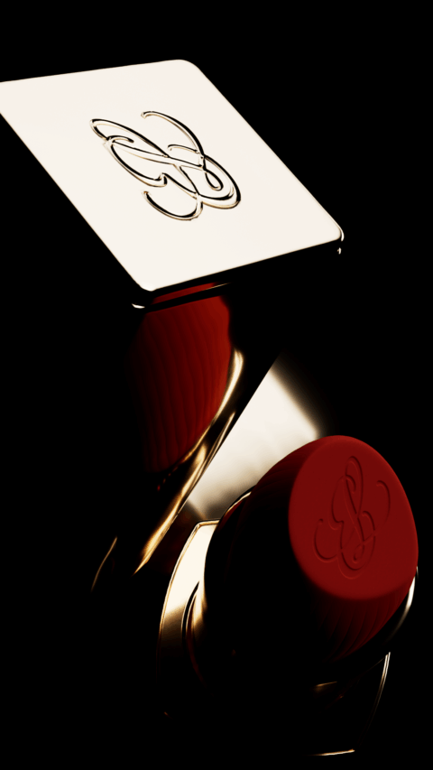 Skincare Makeup Lipstick 3D CGI